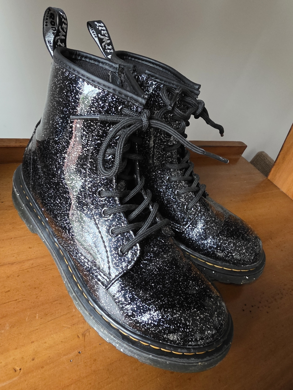 Dr. Martens 1460 J Glitter Vegan Leather